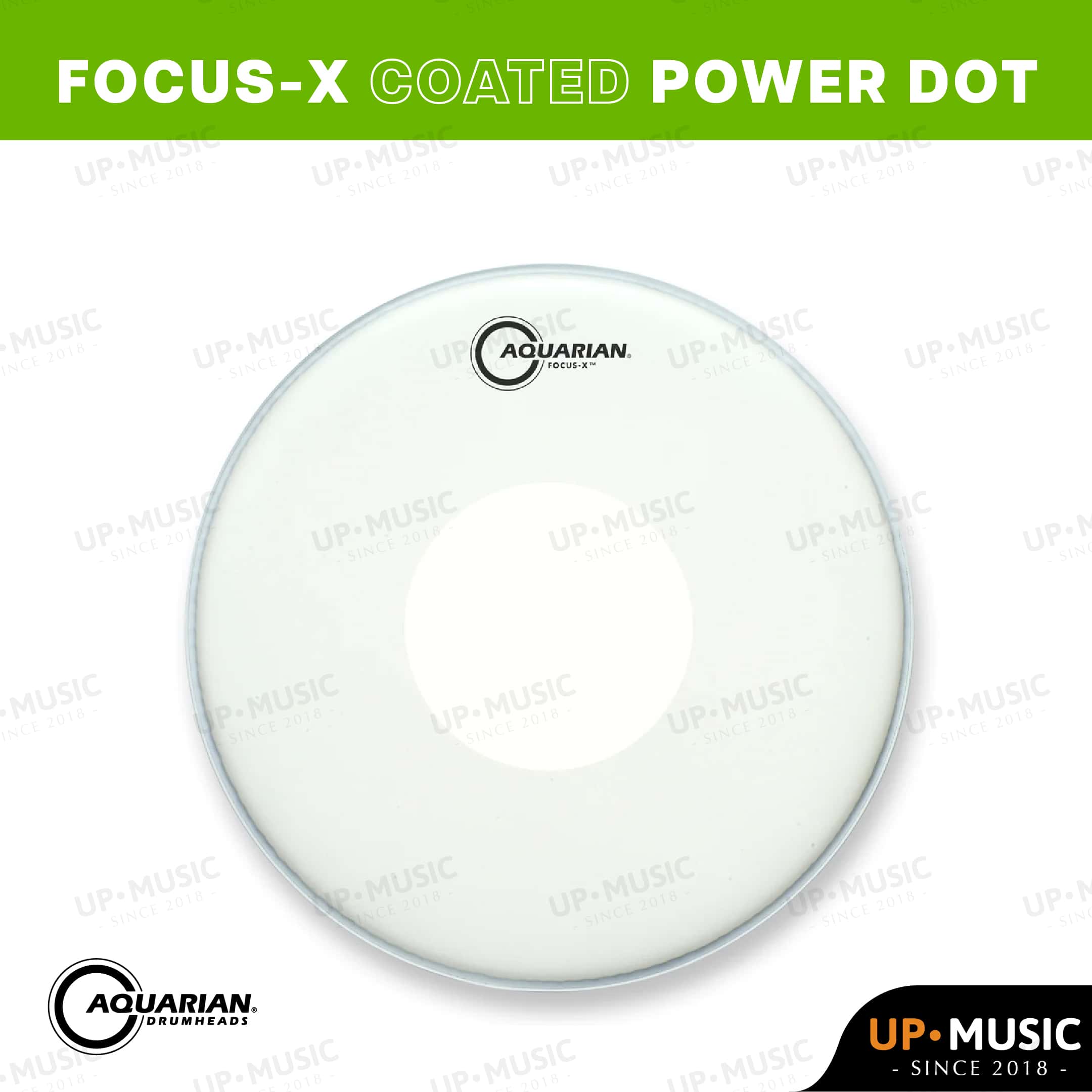 Aquarian Focus-X Coated with Power Dot