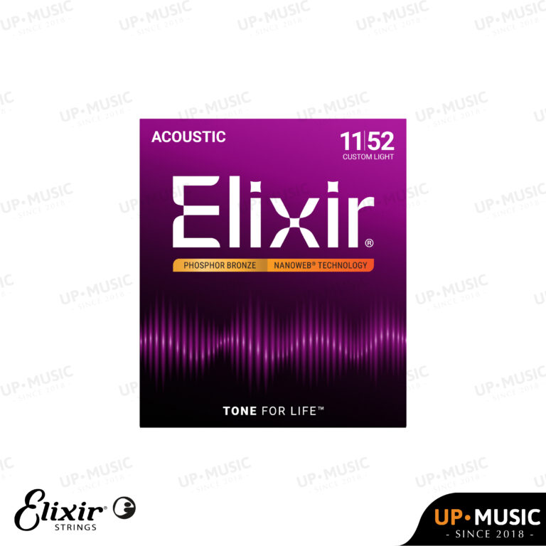 Elixir Nanoweb Phosphor Bronze 11-52