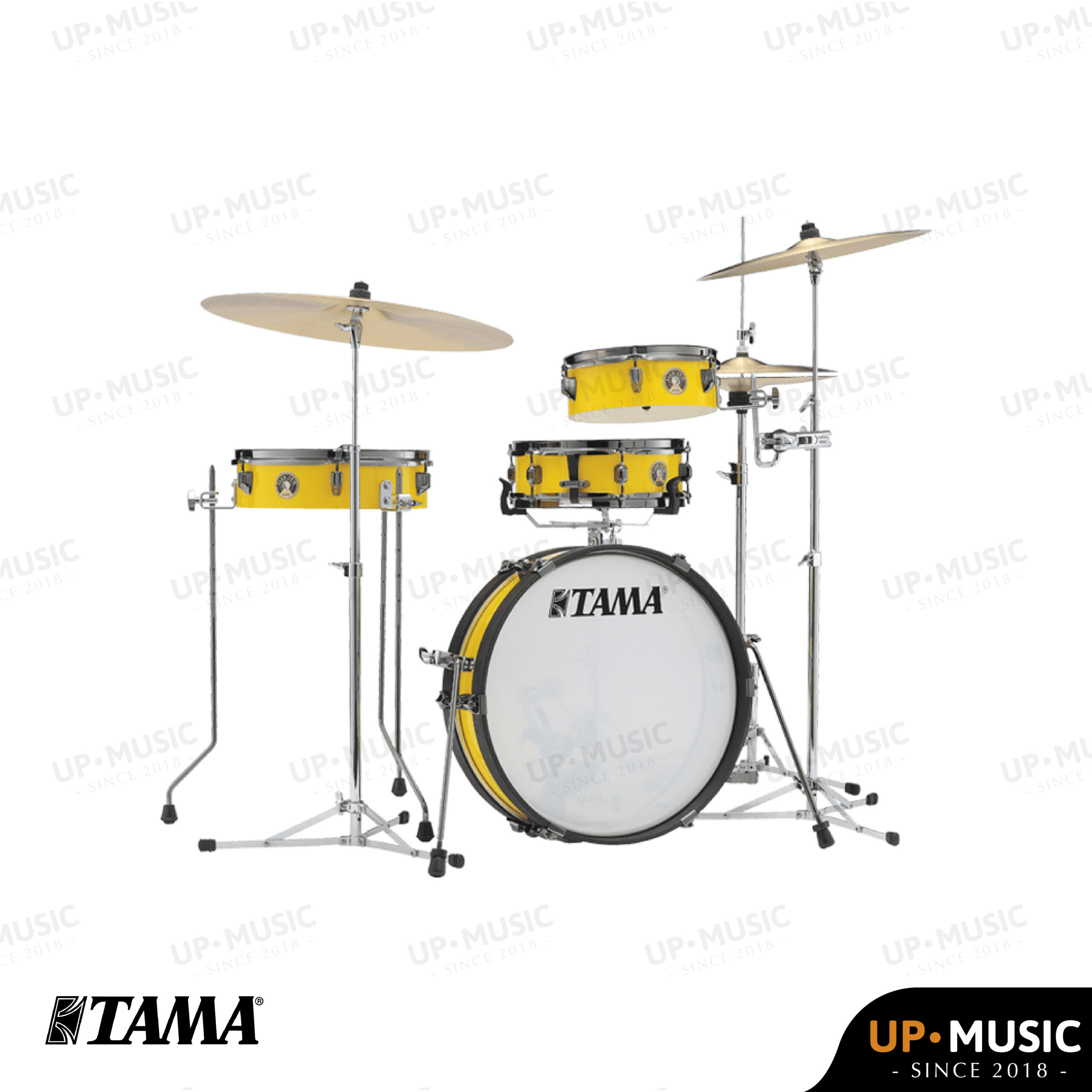 TAMA Club-JAM Pancake with Black Nickel Shell Hardware -Limited Product- 4-Piece Shell Pack