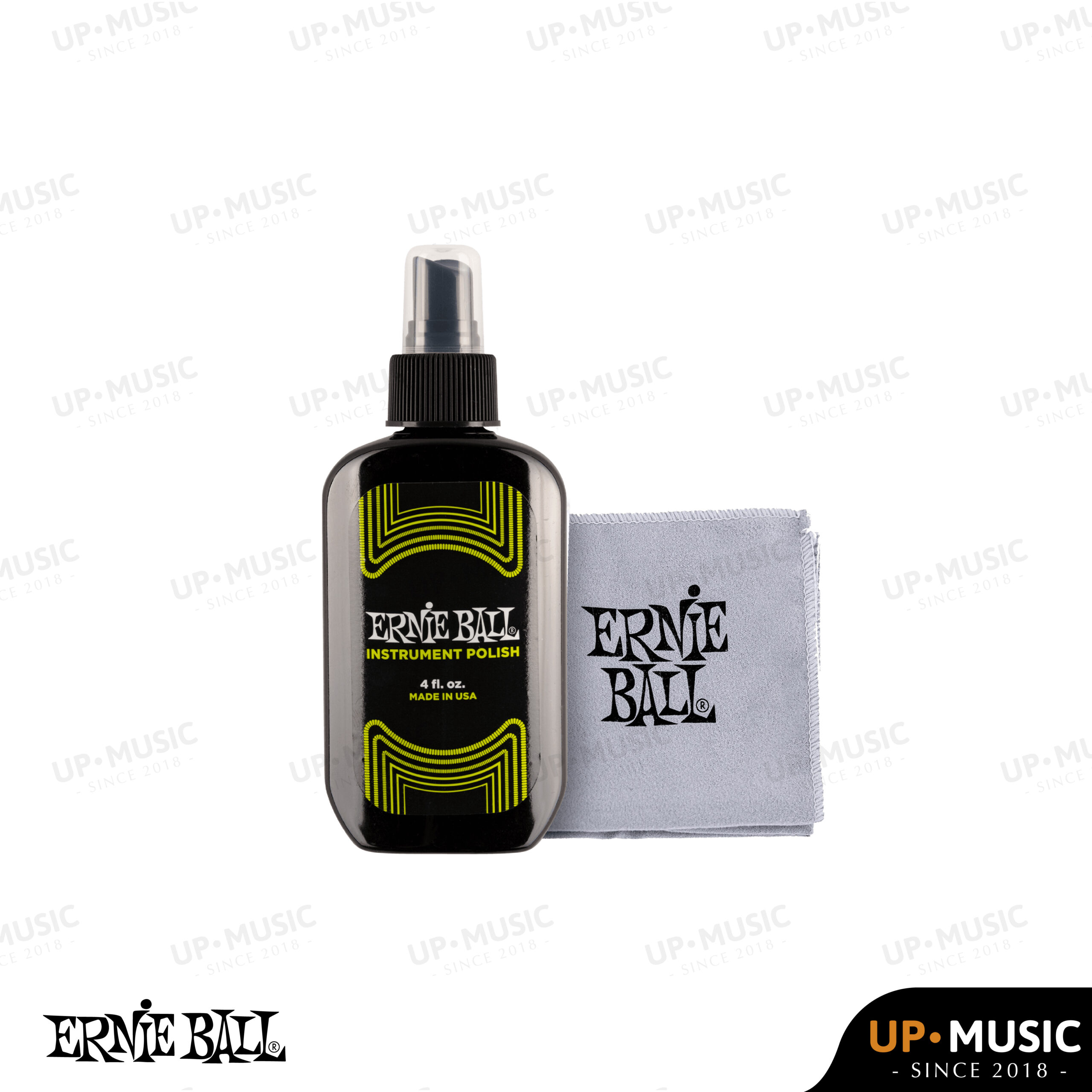 Ernie Ball Instrument Polish With Cloth
