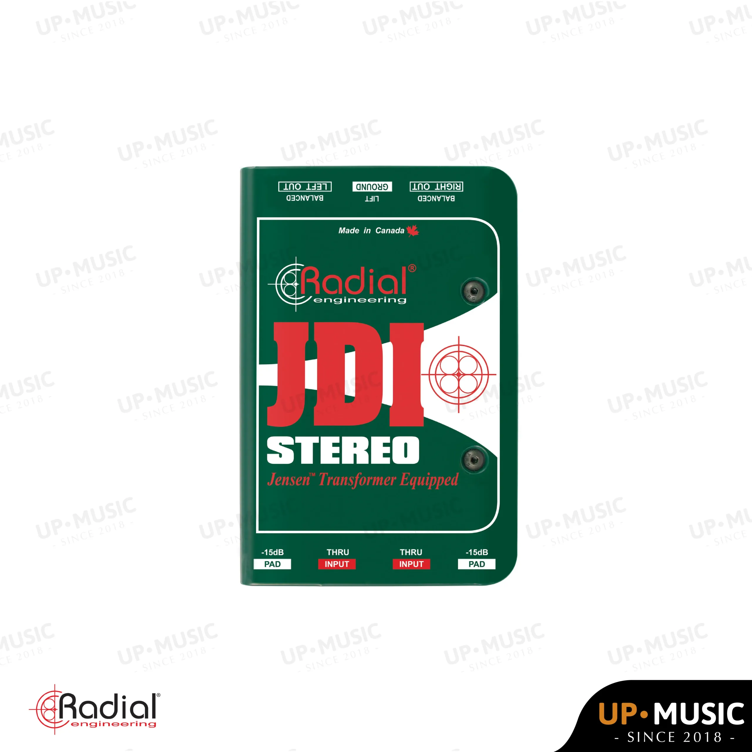 Radial JDI Stereo Premium Stereo Passive DI