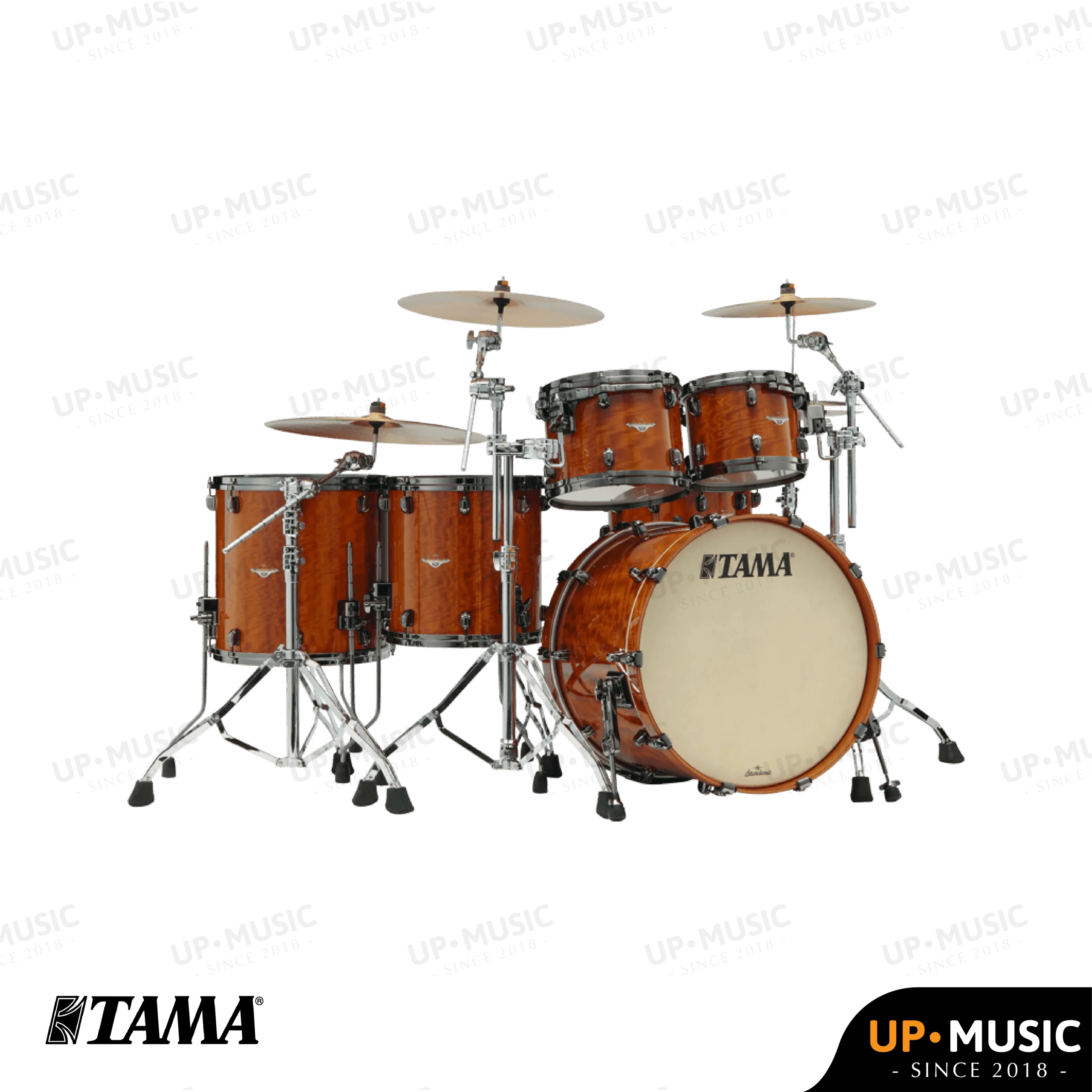 TAMA Starclassic Bubinga with Figured African Cherry Outer Ply