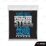 สายกีตาร์ไฟฟ้า Ernie Ball Slinky Stainless Steel 08-38 - Image 2