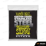 สายกีตาร์ไฟฟ้า Ernie Ball Slinky Stainless Steel 10-46 - Image 2