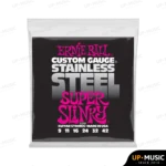 สายกีตาร์ไฟฟ้า Ernie Ball Slinky Stainless Steel 09-42 - Image 2