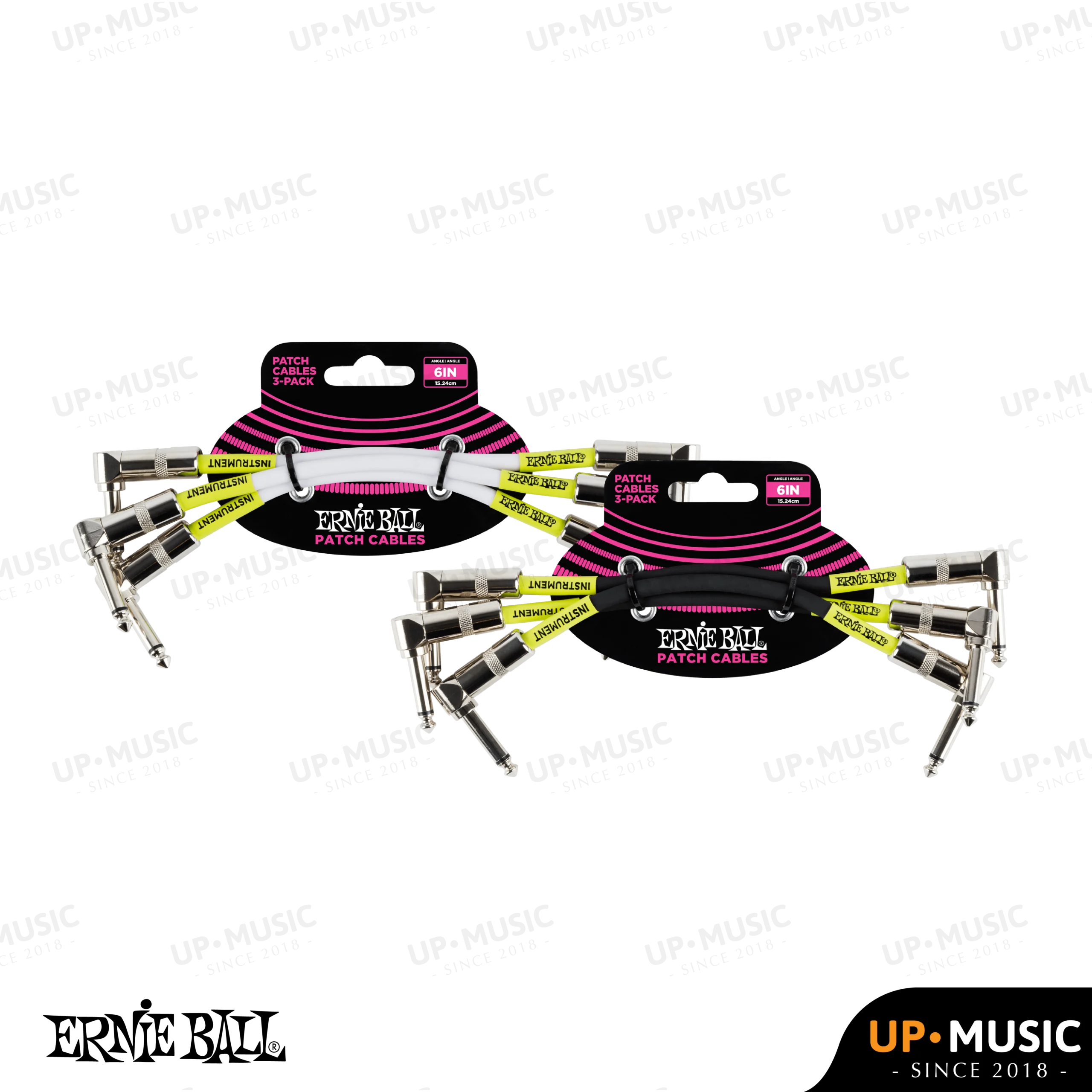 Ernie Ball Classic Patch Cable Angle/Angle