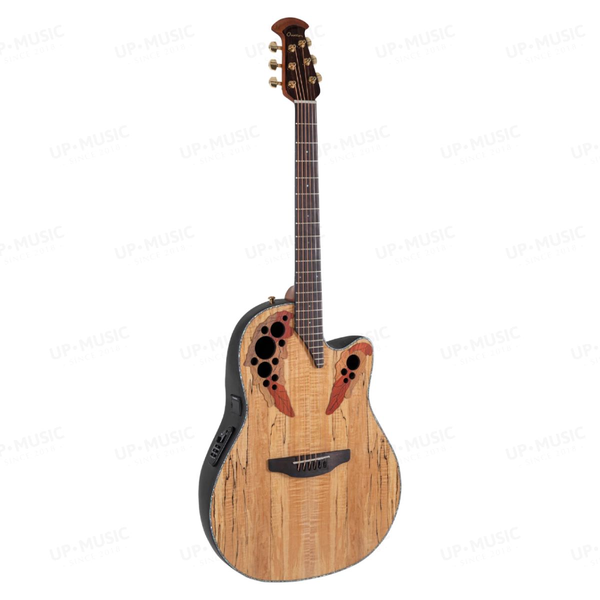 Ovation Celebrity Elite Plus CE44P-Natural Spalted Maple-01